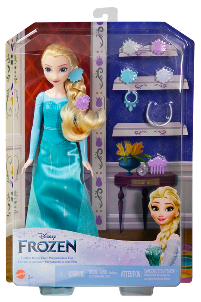 Изображение Кукла 30см Дисней эльза с аксессуарами Маттэл п/у, 1 шт