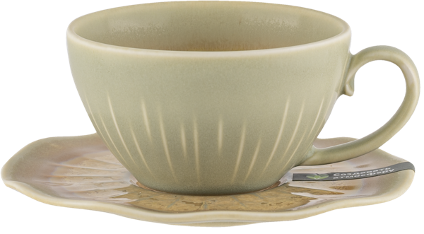 Изображение Чайная пара 150мл коричневая Табрис магическое волшебство Ловинг Хоум , 1 шт