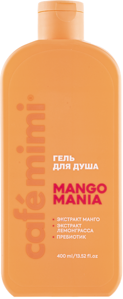 Изображение Гель для душа Кафе мими колорс манго мания ДизайнСоап п/у, 400 мл
