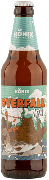 Изображение Пиво светлое Эль 6,5% н/ф Коникс оверфол ипа Балтика ПК с/б, 0,45 л