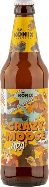 Изображение Пиво светлое АПА 5,5% н/ф Коникс крэйзи мус Балтика ПК с/б, 0,45 л