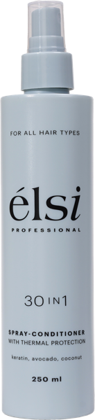 Изображение Спрей для всех типов волос Элси термозащита 30в1 СиАйДи групп п/у, 250 мл