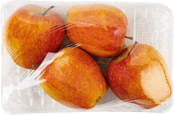 Изображение Фрукт калибр 70+ яблоко ред чиф Краснодарский край подложка, 4 шт