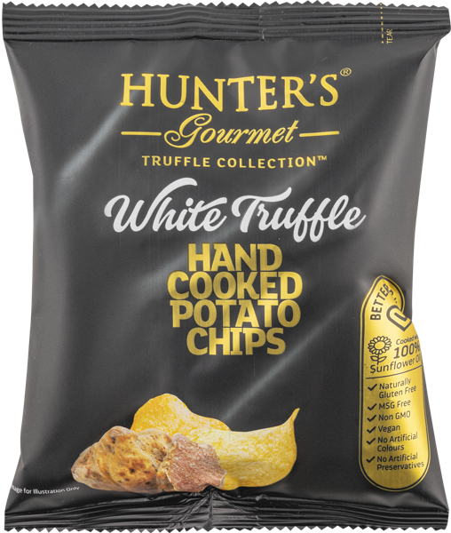 Изображение Чипсы картофельные Хантерс гурме белый трюфель Хантер Фудс м/у, 25 г