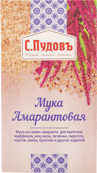 Изображение Мука амарантовая С. Пудовъ Хлебзернопродукт м/у, 200 г