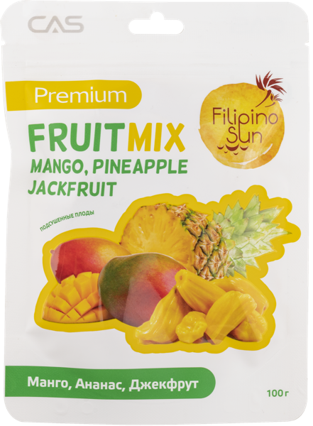 Изображение Сухофрукты сушеные Филипино Сан Манго джекфрут ананас Лайфудс тропикл фуд м/у, 100 г