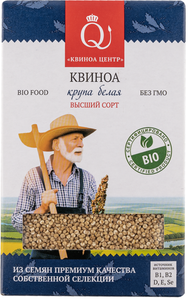 Изображение Киноа Квиноа Центр белая НПО Квиноа Центр к/у, 400 г