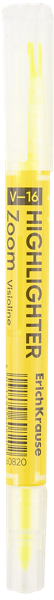 Изображение Текстовыделитель желтый Эрих Краузе висиолайн V-16 зум неон Эрих Краузе к/у, 1 шт