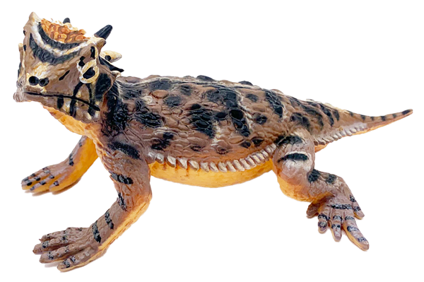 Изображение Фигурка 13 см Детское время ящерица рогатая Морефан Текнолоджи , 1 шт