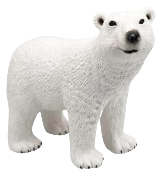 Изображение Фигурка 9,7 см Детское время медведь белый полярный Морефан Текнолоджи , 1 шт