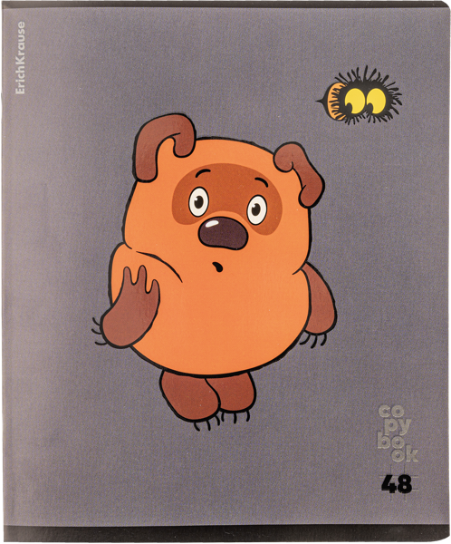 Изображение Тетрадь 48л клетка Эрих Краузе винни-пух Эрих Краузе , 1 шт