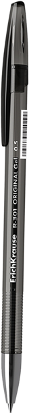 Изображение Ручка 0,4мм черная гелевая Эрих Краузе R-301 гель стик ориджинал Эрих Краузе , 1 шт