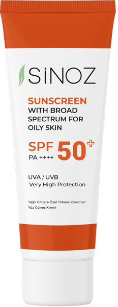 Изображение Крем солнцезащитный для лица Синоз жирная кожа СПФ50+ Синоз Косметик п/у, 50 мл