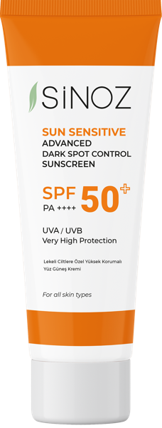 Изображение Крем солнцезащитный для лица Синоз от темных пятен СПФ50+ Синоз Косметик п/у, 50 мл