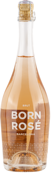 Изображение Вино игристое розовое брют Борн розе Борн Брендс с/б, 0,75 л