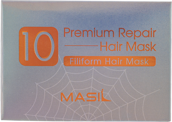 Изображение Маска для всех типов волос Масил 10 аргана восстанавливающая Бижукорея к/у, 300 мл