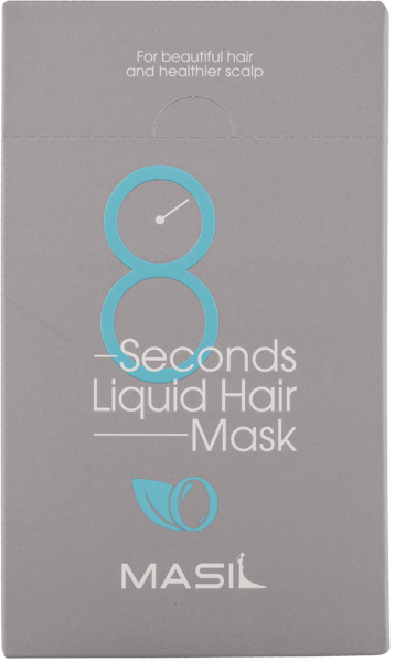 Изображение Маска для всех типов волос Масил 8 секунд лактобактерии гладкость Бижукорея к/у, 20 шт