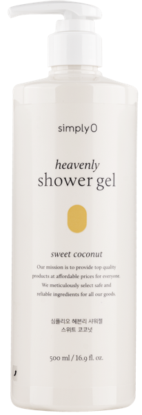Изображение Гель для душа Симпли о сладкий кокос Симплио Ко п/у, 500 мл