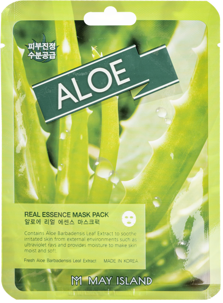 Изображение Маска питание для лица Май айлэнд алоэ успокаивающая Кокослаб м/у, 1 шт