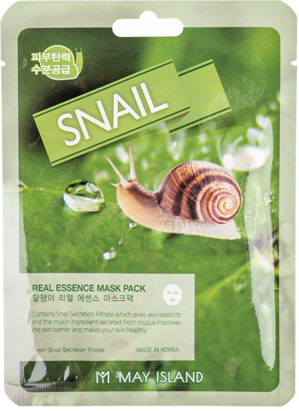 Изображение Маска питание для лица Май айлэнд улитка увлажняющая Кокослаб м/у, 1 шт