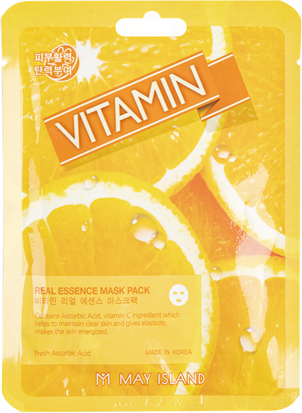 Изображение Маска питание для лица Май айлэнд витамин С сияние Кокослаб м/у, 1 шт