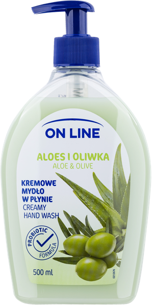 Изображение Мыло жидкое для рук Он лайн алоэ и олива Форте Свиден п/у, 500 мл