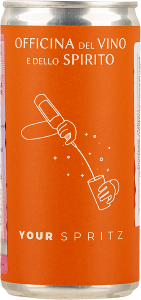 Изображение Напиток виноградосодержащий сладкий газ Ер Спритц 5% Лависоло Массимо ж/б, 0,2 л