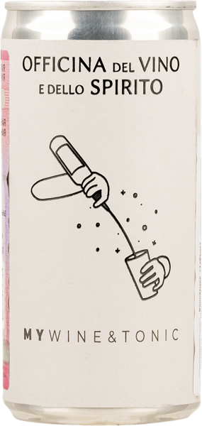 Изображение Напиток виноградосодержащий п/сл газ Май Вайн энд Тоник 5% Лависоло Массимо ж/б, 0,2 л