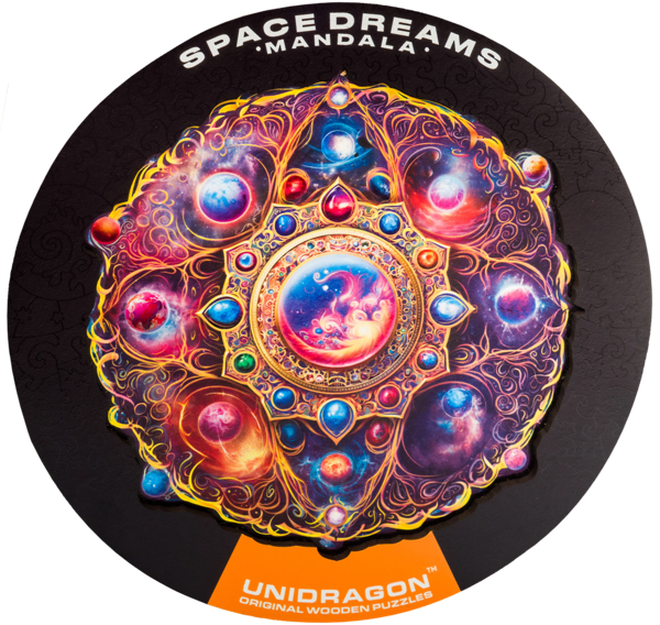 Изображение Пазл 350 деталей Юнидрагон мандала космической мечты Вэлт ООО к/у, 1 шт