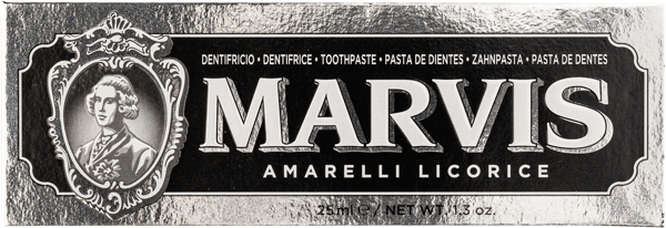 Изображение Зубная паста полирующая Марвис амарелли лакрица Людовика Мартелли п/у, 25 мл