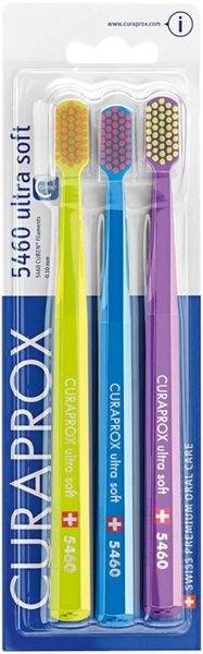 Изображение Зубная щетка ультрамягкая Курапрокс 5460 Кураден п/у, 3 шт
