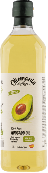 Изображение Масло авокадо Олиомания рафинированное Муэлоилва п/б, 1 л