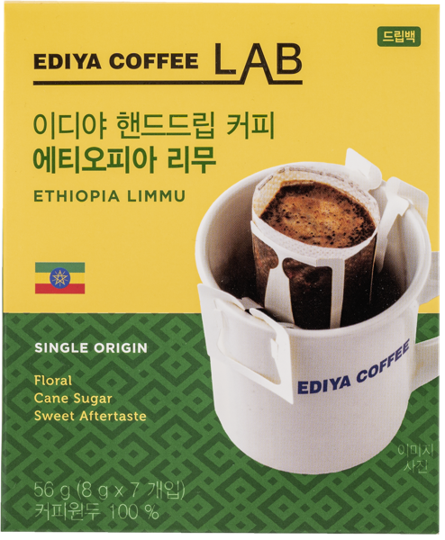 Изображение Кофе молотый в дрип-пакетах Эдия эфиопия Эдия Дрим Фактори кор, 7*8 г