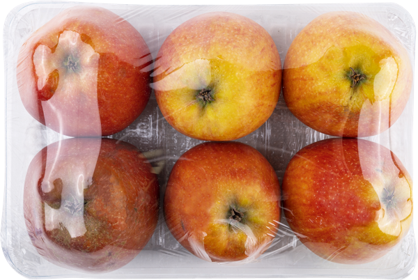 Изображение Фрукт калибр 70+ яблоко ред чиф Краснодарский край подложка, 6 шт