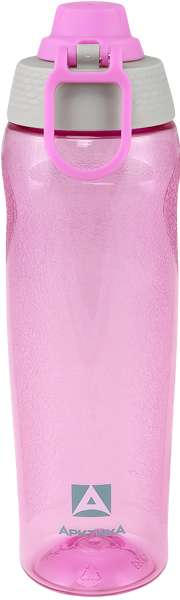 Изображение Бутылка 700мл для воды Арктика розовая спортивная ТД Арктика , 1 шт
