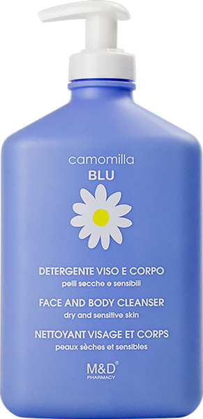 Изображение Гель для душа и лица Камомилла блю чувствительная кожа Эм энд Ди п/у, 500 мл