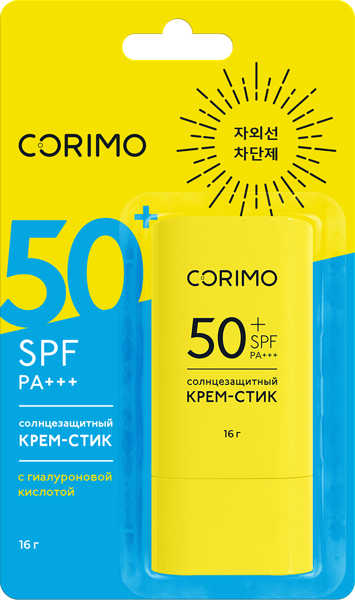 Изображение Крем-стик солнцезащитный Коримо гиалурон питание СПФ50+ Гуандонг Дао к/у, 1 шт