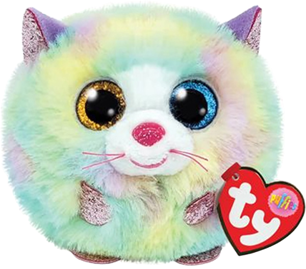 Изображение Мягкая игрушка 10 см ТУ пафф котенок хизел ТУ Инкорпорейшен , 1 шт