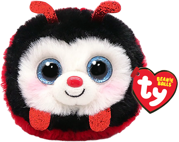 Изображение Мягкая игрушка 10 см ТУ пафф жук иззи ТУ Инкорпорейшен , 1 шт