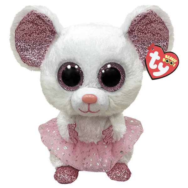 Изображение Мягкая игрушка 15см ТУ бени биллис туту мышка белая ТУ Инкорпорейшен , 1 шт