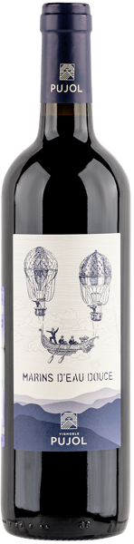 Изображение Вино красное сухое стиль №4 Мерло купаж Лангедок Маран д О Дюс 2022 Домен Пужоль с/б, 0,75 л