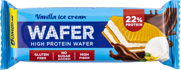 Изображение Вафли протеиновые Бомббар ванильный пломбир Фитнес Фуд м/у, 45 г