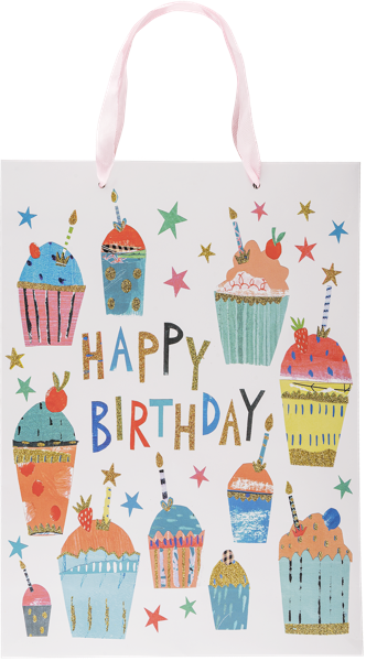 Изображение Пакет 30*42см подарочный Табрис хэппи бездей Джинхуа Синкань , 1 шт