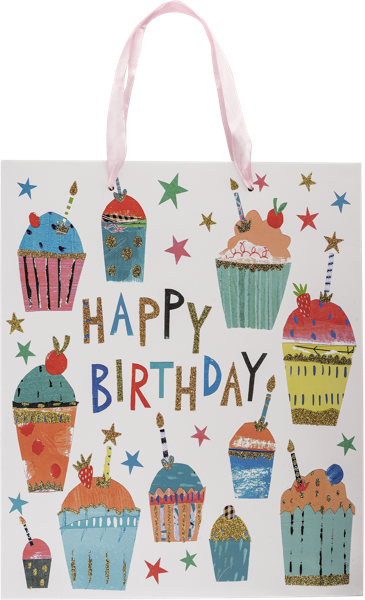 Изображение Пакет 26*32см подарочный Табрис хэппи бездей Джинхуа Синкань , 1 шт