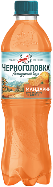 Изображение Напиток газ Черноголовка мандарин Аквалайф п/б, 0,5 л