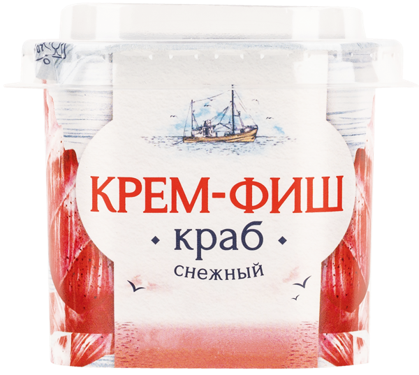 Изображение Паста рыбная Крем-фиш снежный краб Европром ООО п/б, 150 г