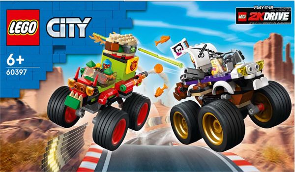 Изображение Конструктор с 6 лет 60397 Лего город гонка на монстр-траках Лего к/у, 1 шт