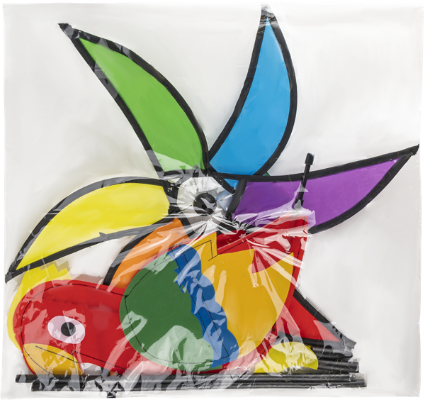 Изображение Ветряк 69 см Купман попугай Купман Интернэшнл м/у, 1 шт