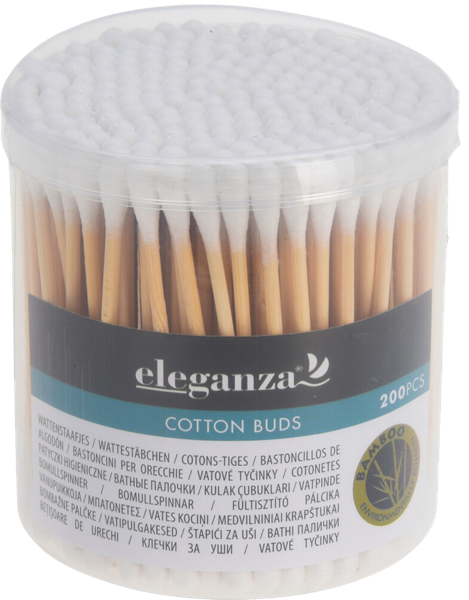 Изображение Ватные палочки Купман бамбуковые хлопковые Купман Интернэшнл п/у, 200 шт