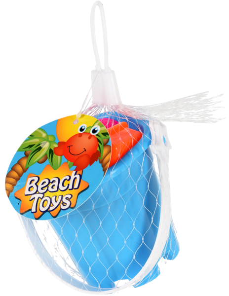 Изображение Набор для песка Купман пляжное ведро 7 предметов Купман Интернэшнл п/у, 1 шт